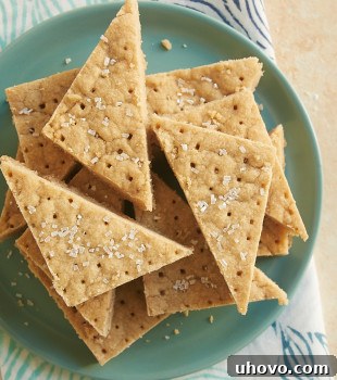 Brown Sugar Shortbread stacked on a green plate