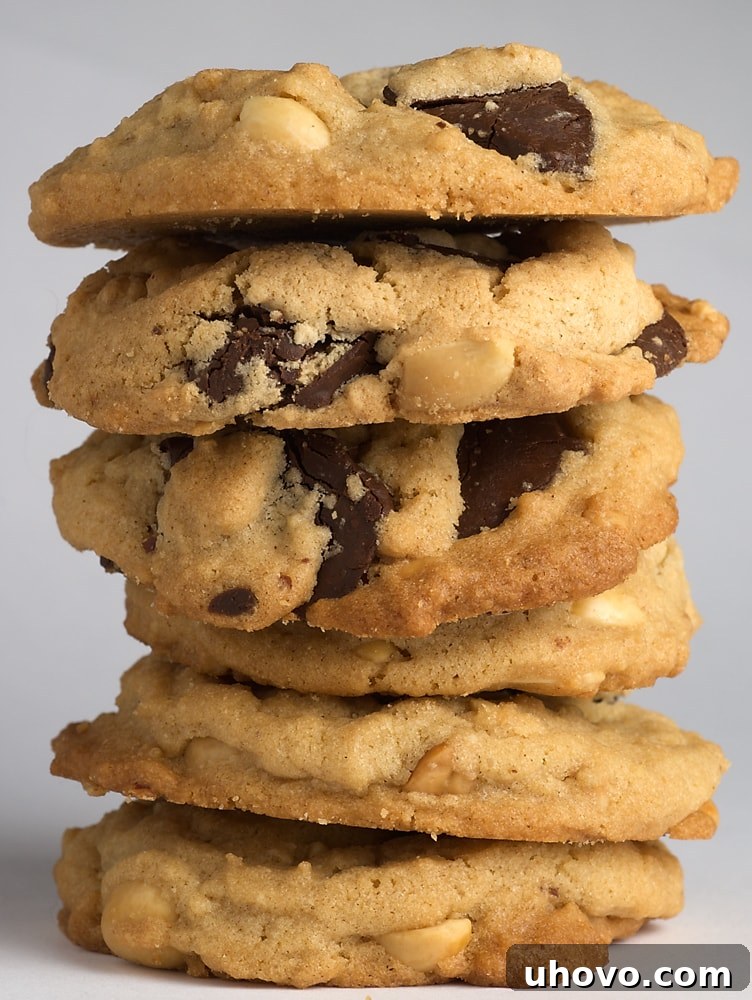 Delicious Chocolate Chunk Peanut Cookies are packed with flavor from peanuts, chocolate, and a hint of cinnamon, making them truly special.