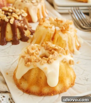 Mini Cream Cheese Pound Cakes are perfect little desserts for entertaining, gifting, or just because! With so many glaze options, you are sure to find one (or a few!) to suit just about all occasions and tastes! - Bake or Break