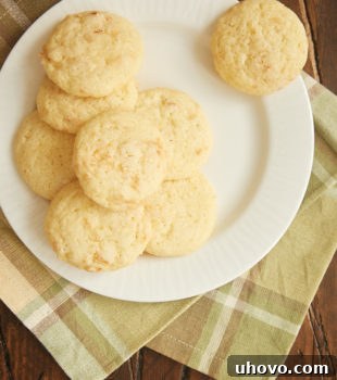 Lemon Coconut Sugar Cookies