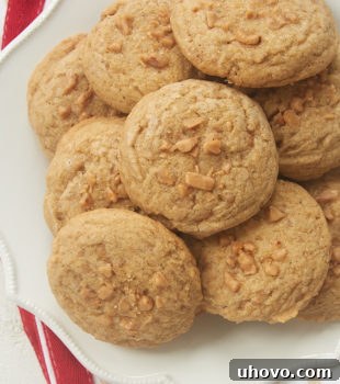 Spiced Toffee Cookies