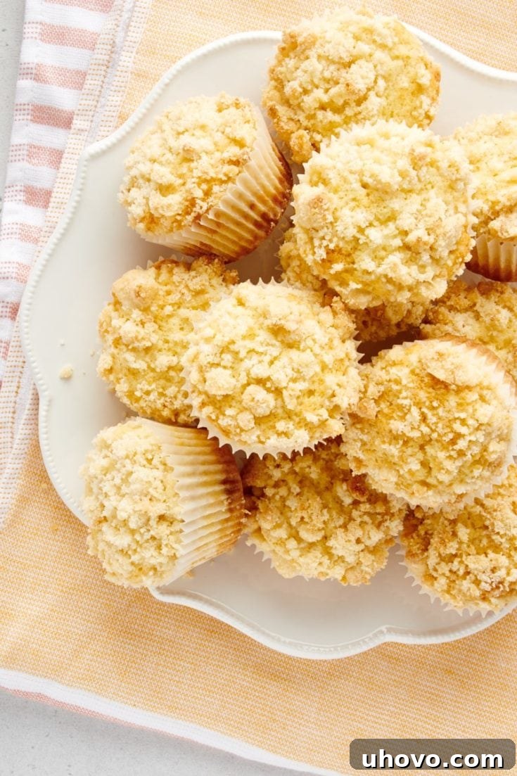 Lemon Crumb Muffins