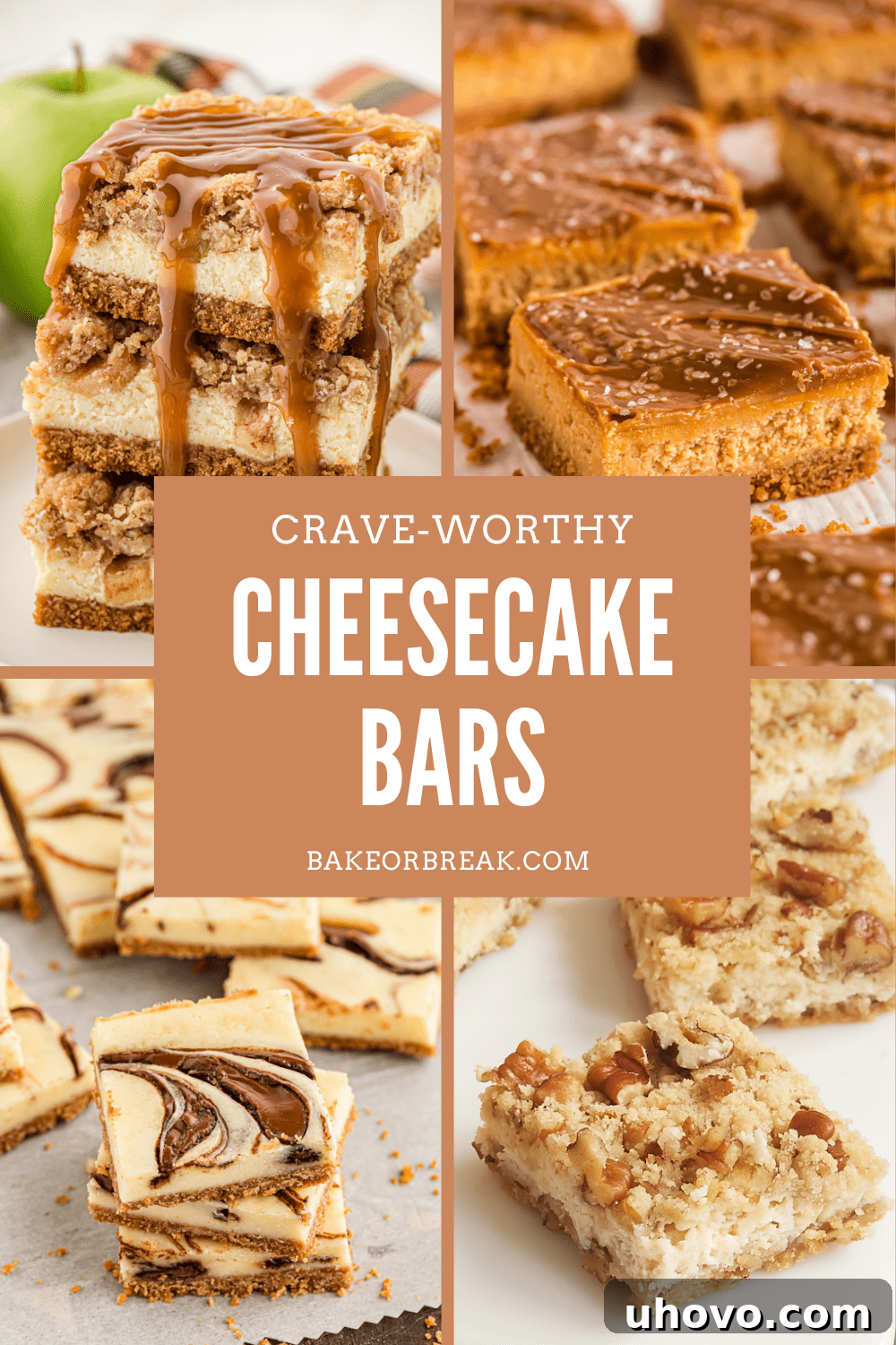 Collection of Easy & Delicious Cheesecake Bar Recipes