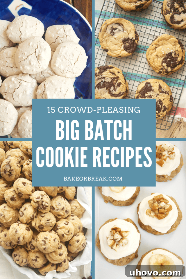 15 Crowd-Pleasing Big Batch Cookie Recipes
