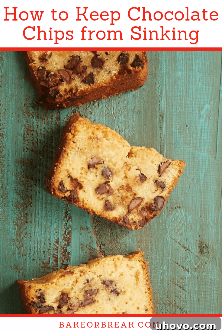 How to Keep Chocolate Chips from Sinking