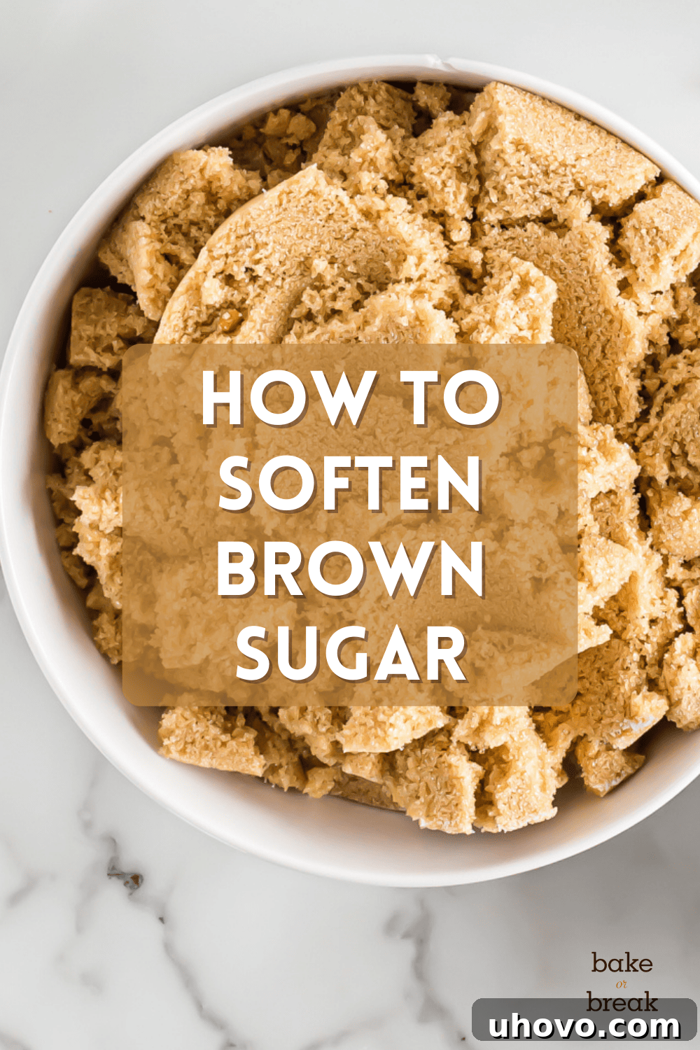 Learn how to soften a solid brick of hardened brown sugar with easy, quick methods or for long-term storage in baking projects.