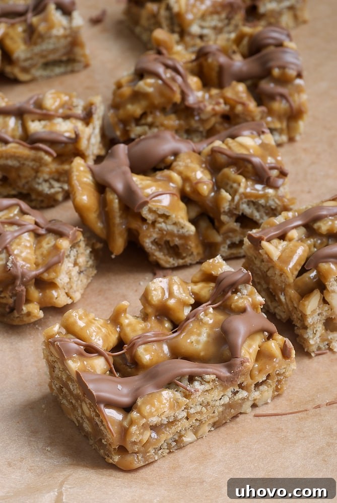 sliced Good Morning Sunshine Bars on parchment paper