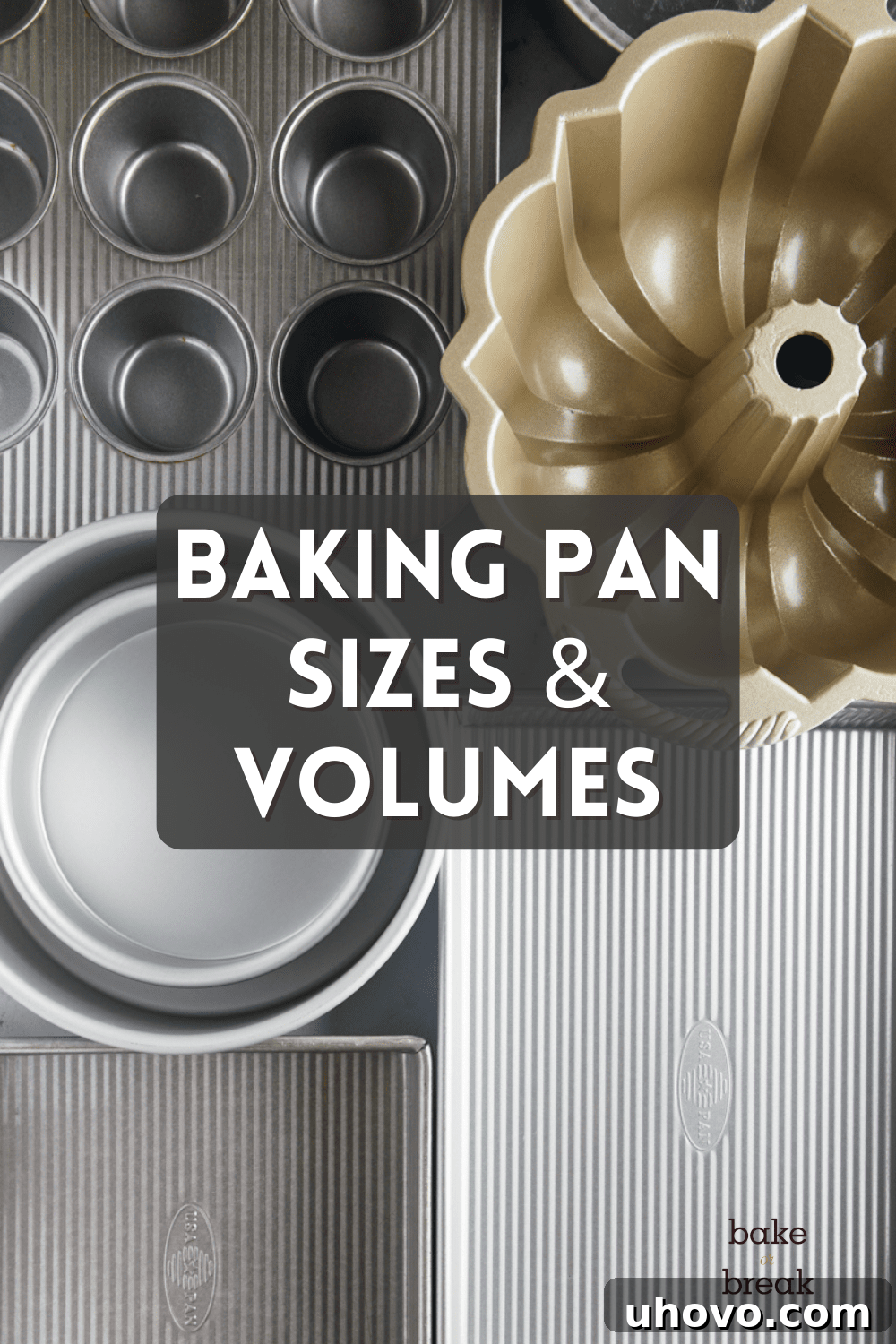 Baking Pan Sizes & Volumes bake or break