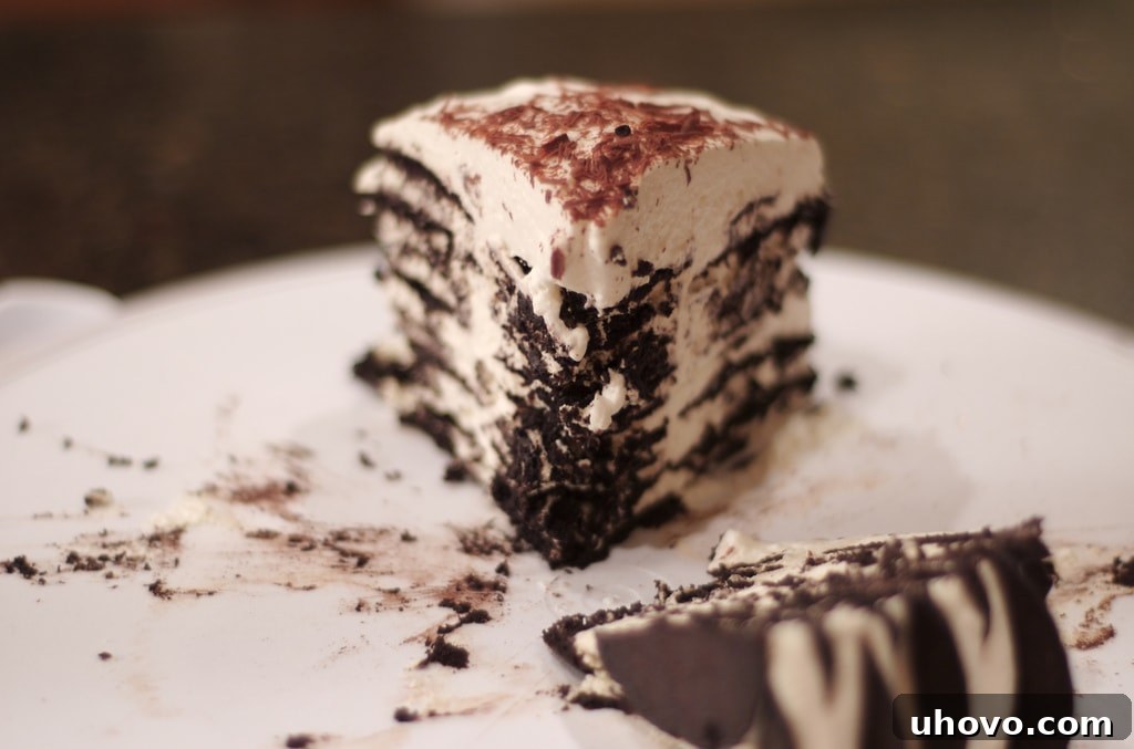 Decadent No-Bake Chocolate Wafer Icebox Cake - Perfect for Summer