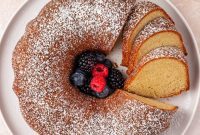Velvety Buttermilk Pound Cake