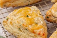 Savory Cheddar & Herb Scones Recipe for Flaky Breakfast Treat