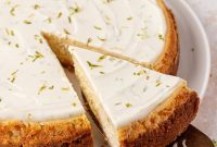 Creamy Key Lime Cheesecake Recipe: Zesty No-Bake Dessert