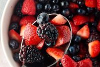 Macerated Berries Recipe: Sweetened Berry Topping for Desserts