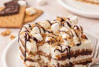 No-Bake S’mores Icebox Cake