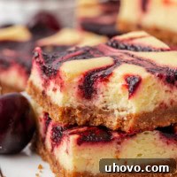 Cherry Cheesecake Bars