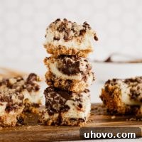 Chocolate Chip Cookie Dough Cheesecake Bars