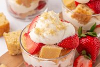 Mini Strawberry Shortcake Jars Recipe