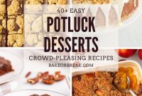 40+ Potluck Desserts to Bring and Share