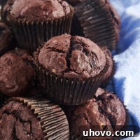 Chocolate Banana Muffins