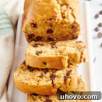 Chocolate Chip Peanut Butter Bread