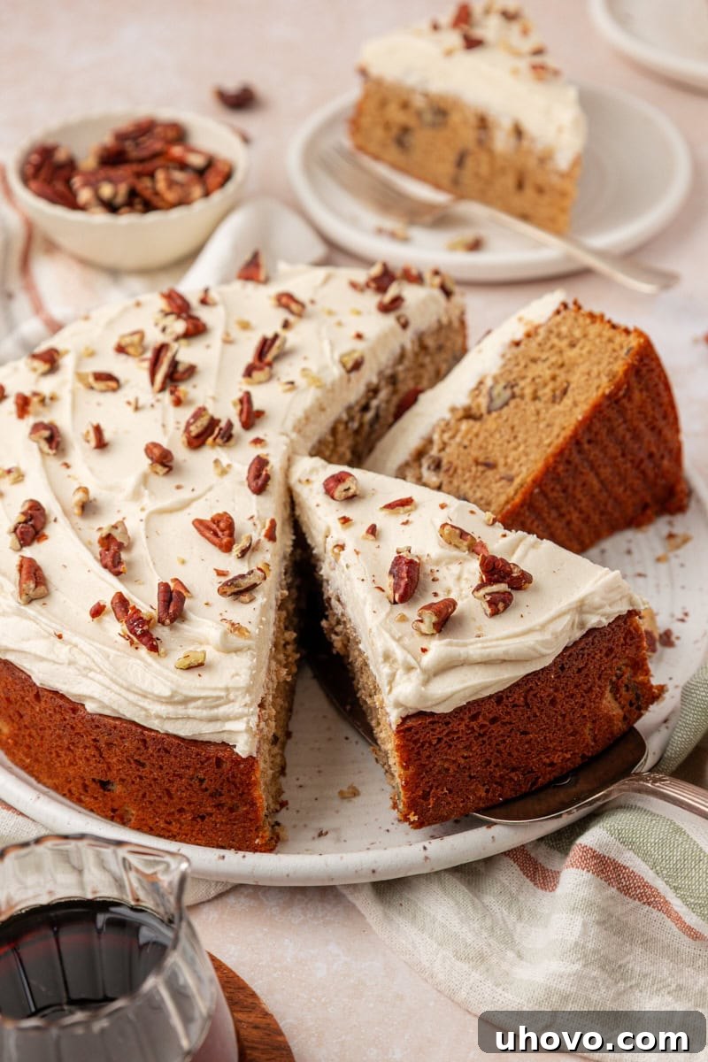 Moist Maple Snack Cake with Cinnamon Maple Glaze