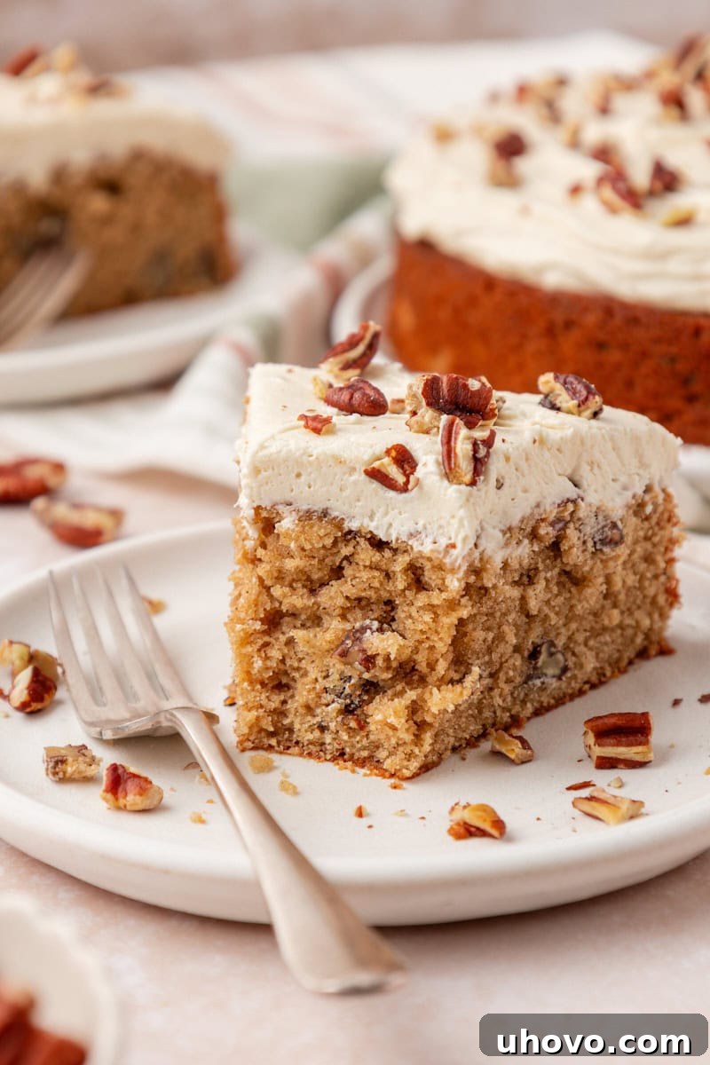 a slice of maple snack cake with a bite missing